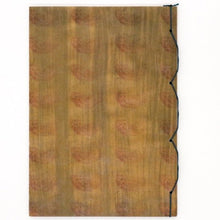 画像をギャラリービューアに読み込む, 御朱印帳 現代和綴 雲柄(琥珀色/墨流し)