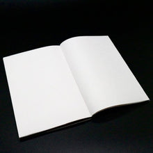 画像をギャラリービューアに読み込む, 御朱印帳 現代和綴 天平花鳥柄(黒/墨流し)